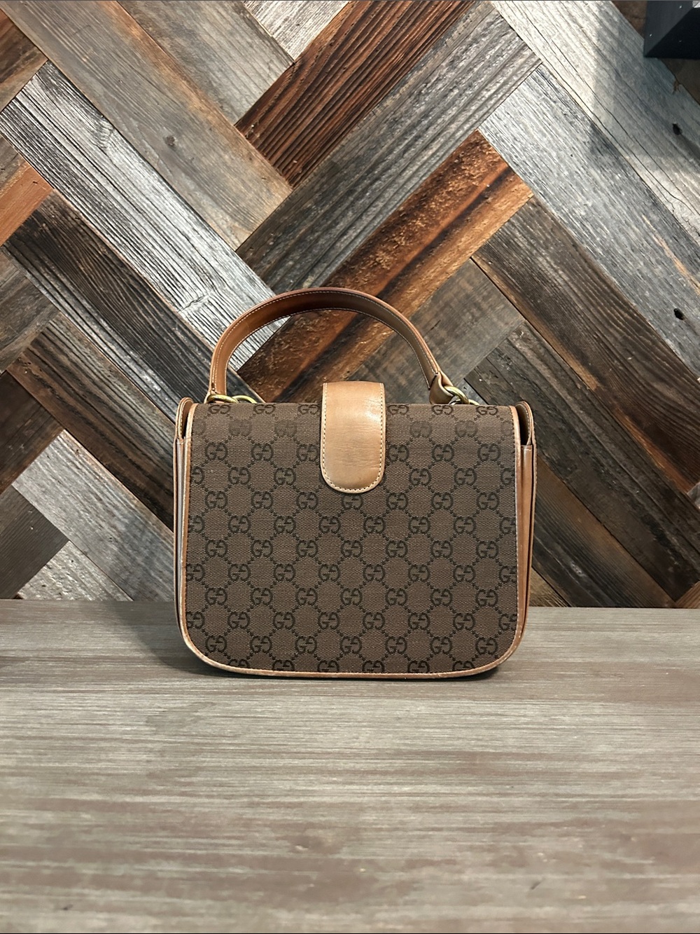Gucci GG Monogram Canvas Shoulder Bag - Picture 2 of 10